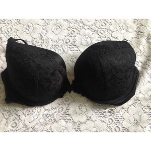 Victoria’s Secret Black Lace Very Sexy Push Up